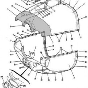 AERO TECH CESSNA 150-150HP COWL NOSE CAP KIT T002-1113000-K001